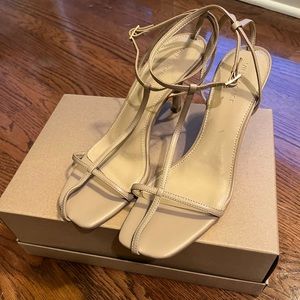 VILLA ROUGE • Nude Strappy Sandals